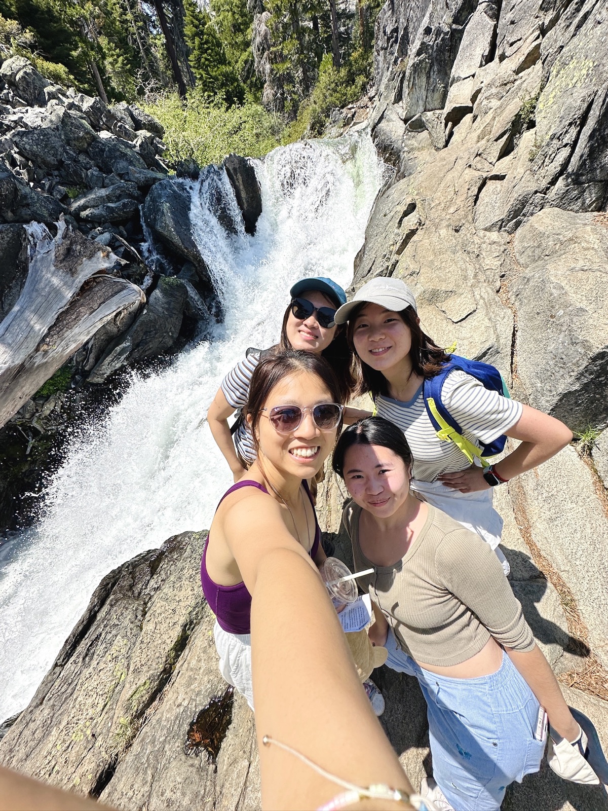 waterfall hike